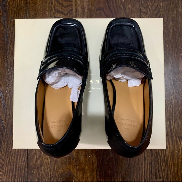 Sezane - JESSIE LOAFERS. Patent Black. Brand New. Size 38/US7 - Picture 9 of 11